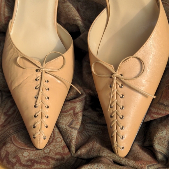 SOLD NAKED POINTED-TOE MULES - Picture 7 of 16